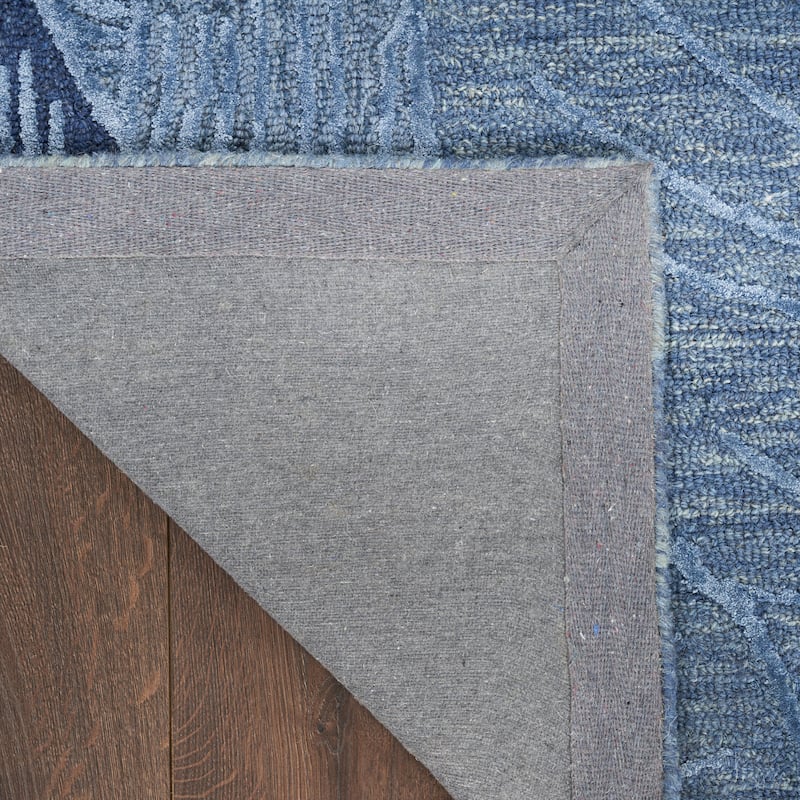 Nourison Avra Indoor only Floral Handmade Wool Area Rug