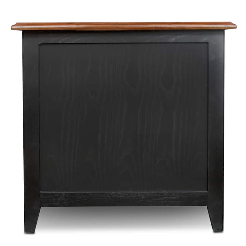 Solid Wood Shaker Cabinet End Table