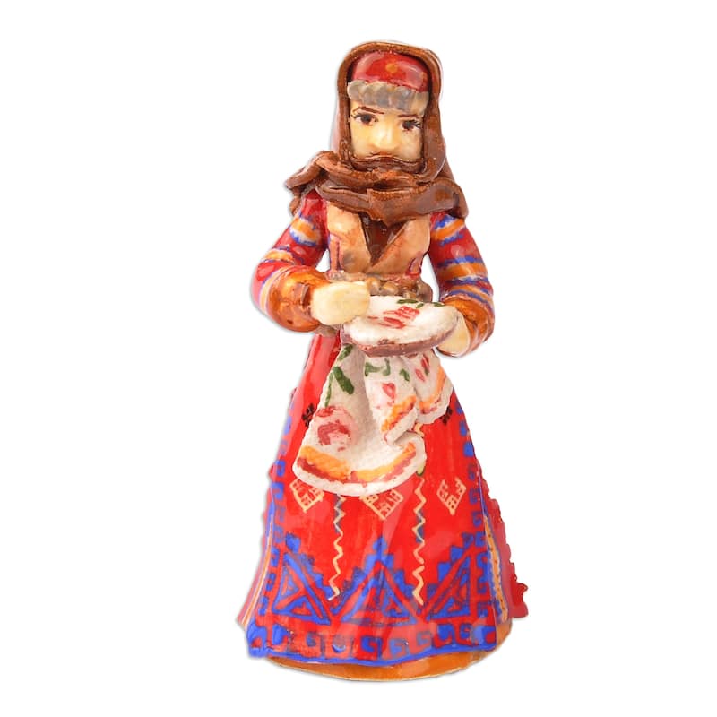 Novica Handmade The Woman From Sebastia Ceramic Figurine