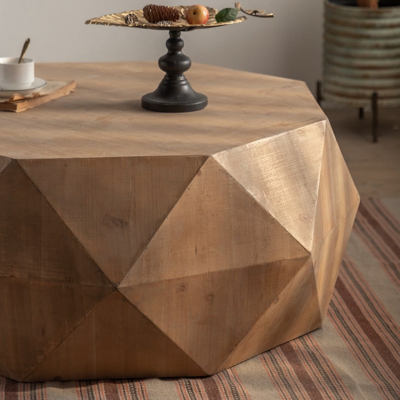 38"Three-dimensional Coffee Table