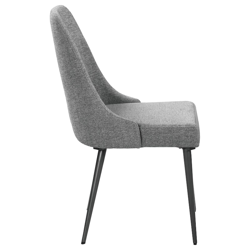 Side Chair with Metal Legs(Set of 2)