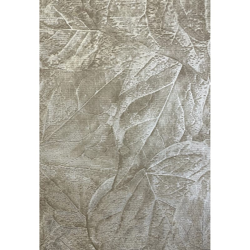 Fine Decor Aspen Stone Leaf Wallpaper
