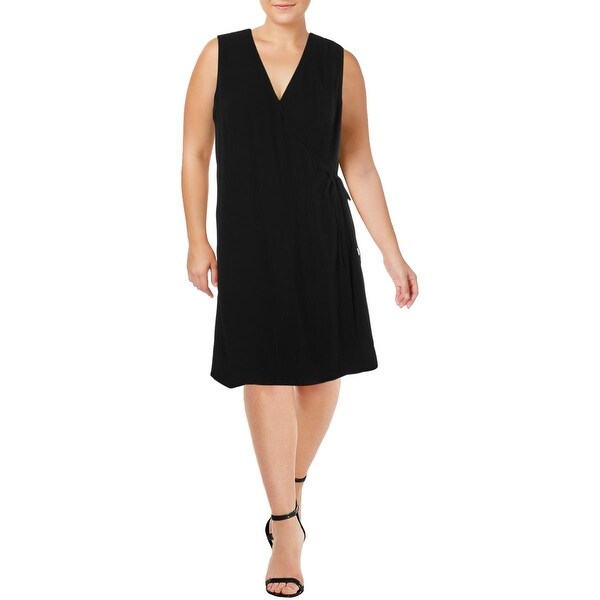 eileen fisher wrap dress