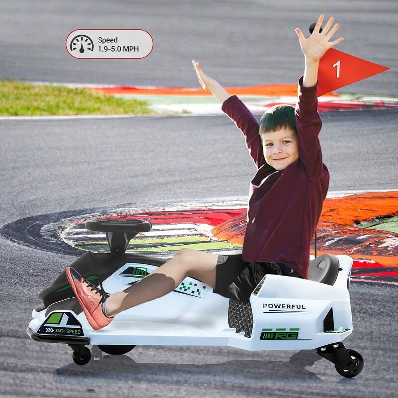 12V Electric Ride On Go Kart Kids Drifting Car for Kids Best Gifts