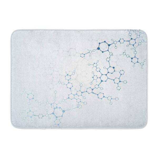 Dna Molecules Of Neurons And Nervous System Molecular Abstract Doormat Floor Rug Bath Mat 30x18 Inch Multi On Sale Overstock 31773226
