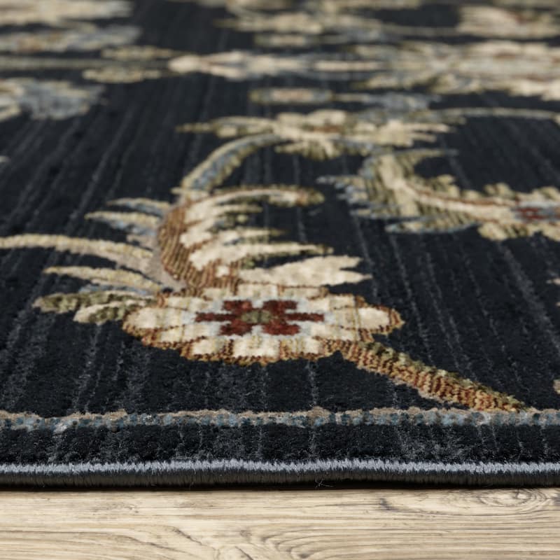 Style Haven Caiden Traditional Floral Area Rug