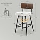 preview thumbnail 28 of 136, 26"/29" Faux Leather Swivel Counter/Bar Stools Set of 2/3