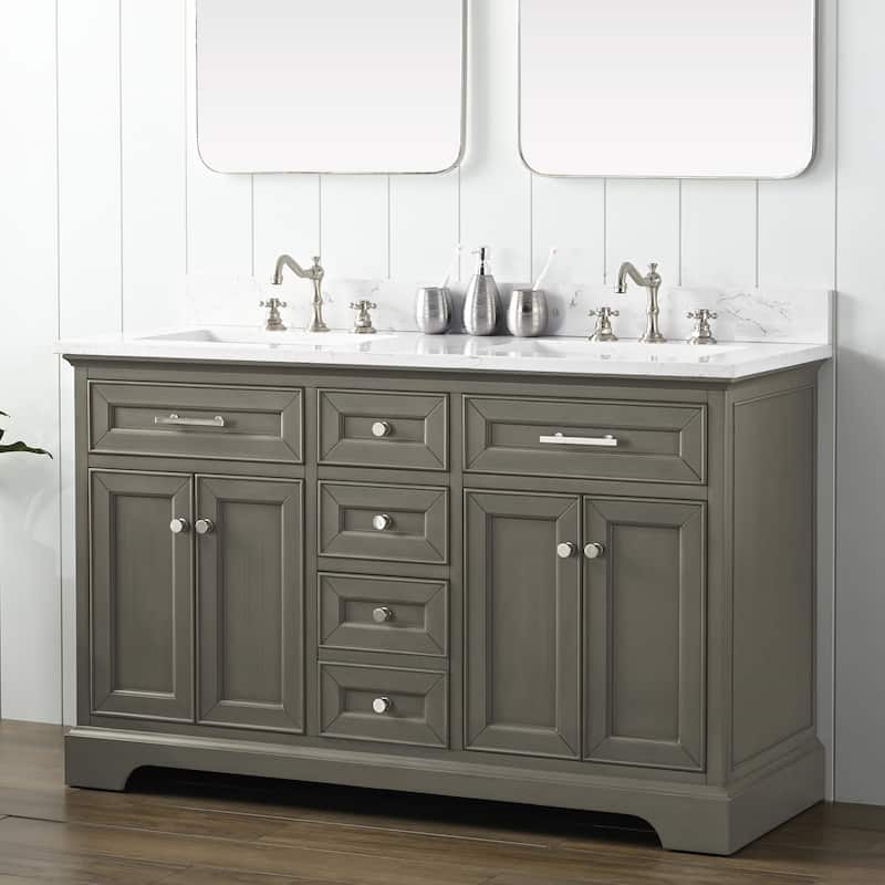 Sudio Design Thompson 54" Double Bathroom Vanity