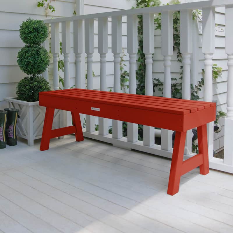 HIGHWOOD Weatherly 4-foot Eco-friendly Synthetic Wood Picnic Bench