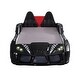 preview thumbnail 11 of 40, La Vetta Modern Twin Kid Platform Car Bed with LED Lights and Handheld Remote by Furniture of America