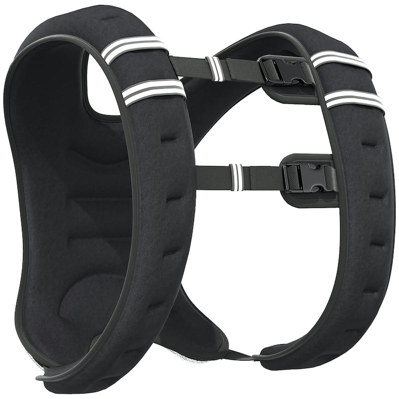 Soozier Weight Vest Workout Equipment Adjustable 18lbs Weighted Vest for Men Women