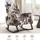 preview thumbnail 40 of 105, HOMYKA Rocking Chair for Nursery with Footrest