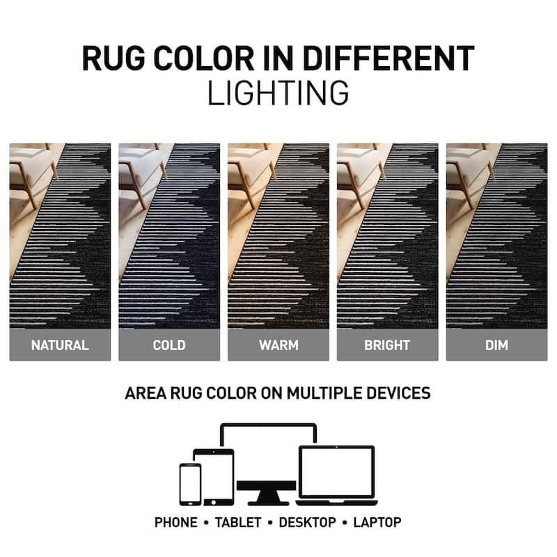 Bohemian Stripe Area Rug