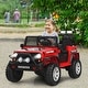 preview thumbnail 12 of 30, Costway 12V Kids Ride On Truck Remote Control Electric Car with - 45'' x 28.5'' x 28.7''