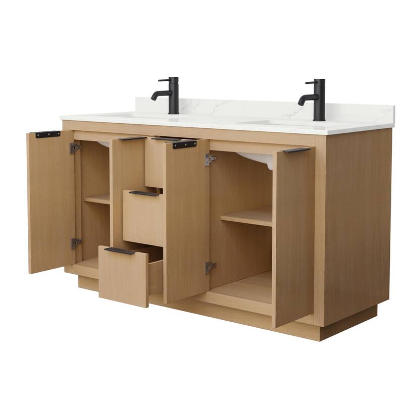 Wyndham Collection WCF282860D-QTZ-UNSMXX Maroni 60" Free Standing