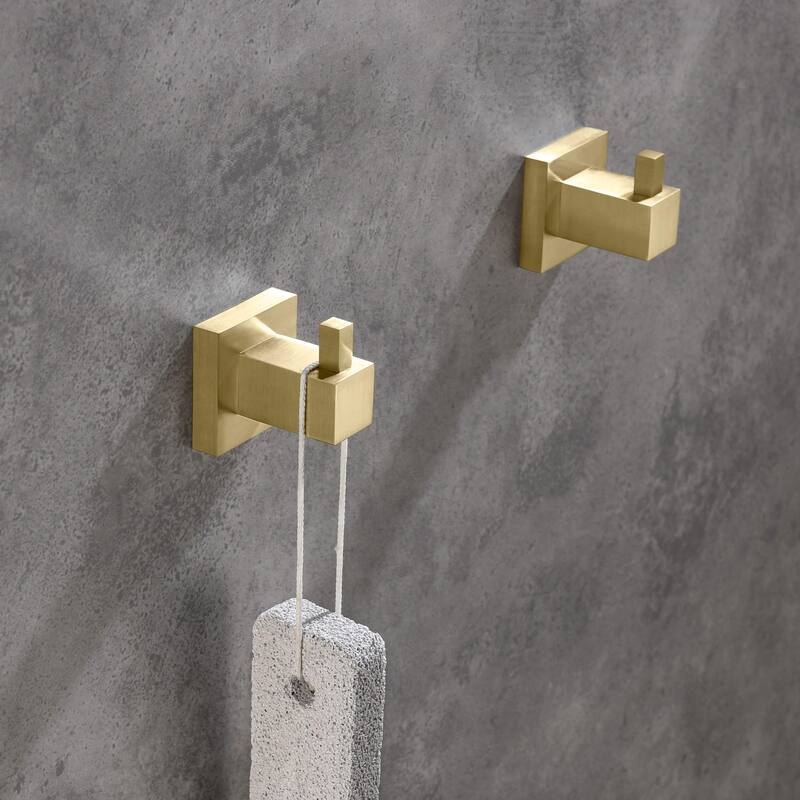 Cube 4-Piece Bathroom Hardware Set