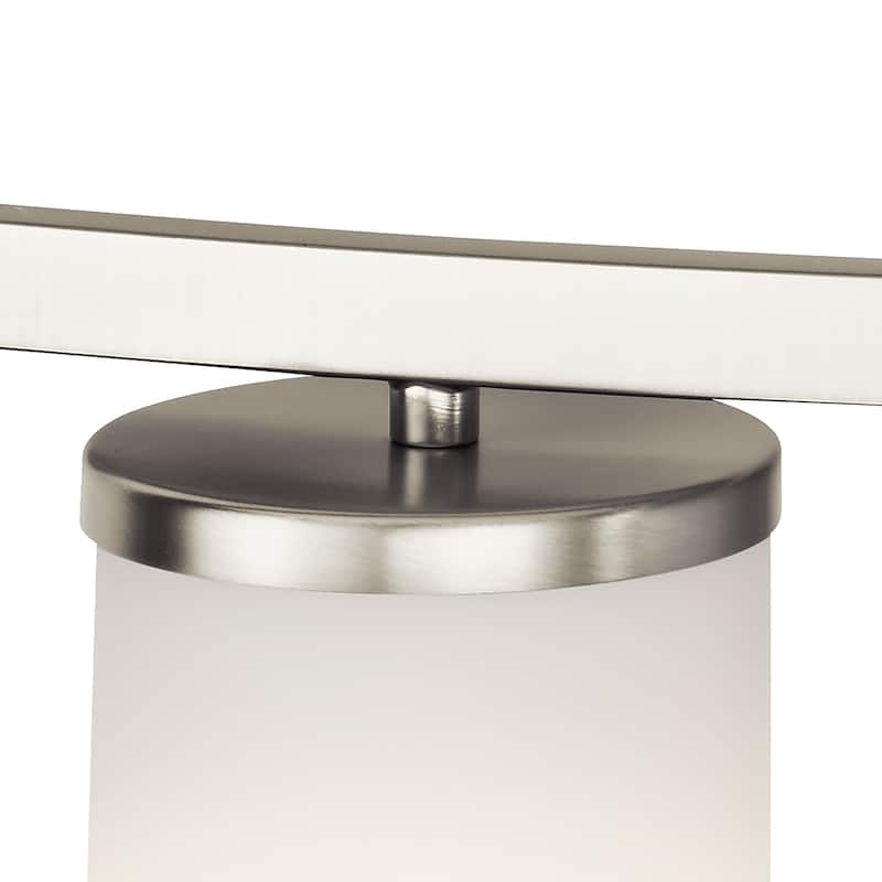 Kichler Lighting Crosby 3-light Brushed Nickel Bath Vanity Light