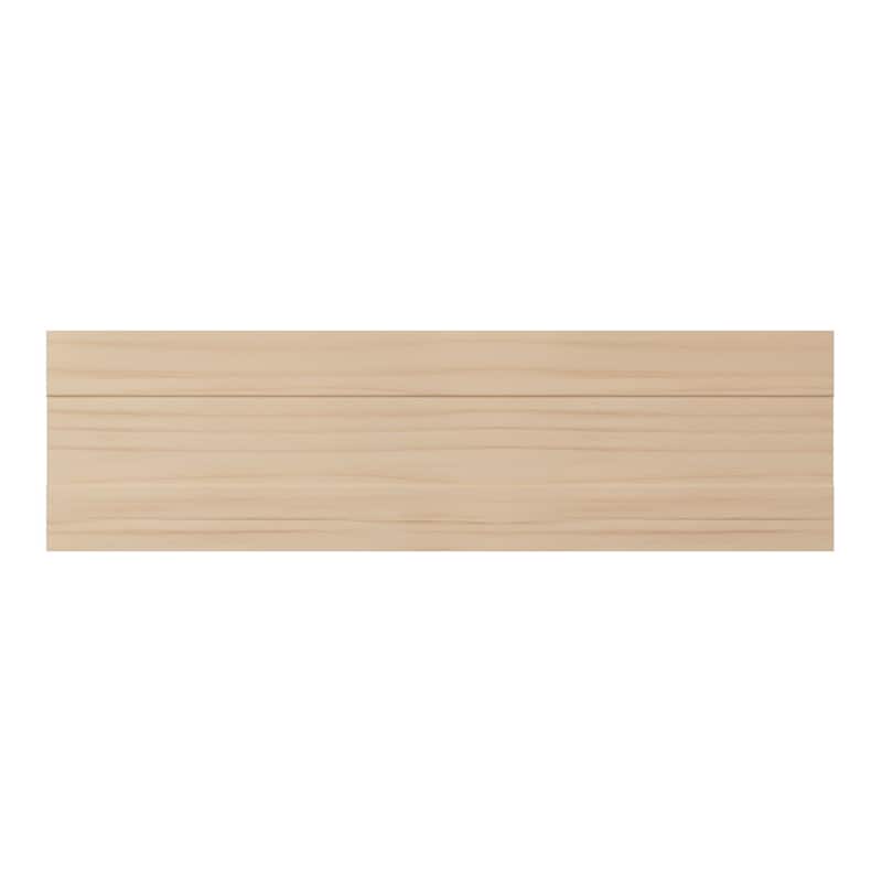 WM297: 11/16-in D x 3-in W x 96-in L Americraft Solid Hardwood Stain Grade Chair Rail Moulding