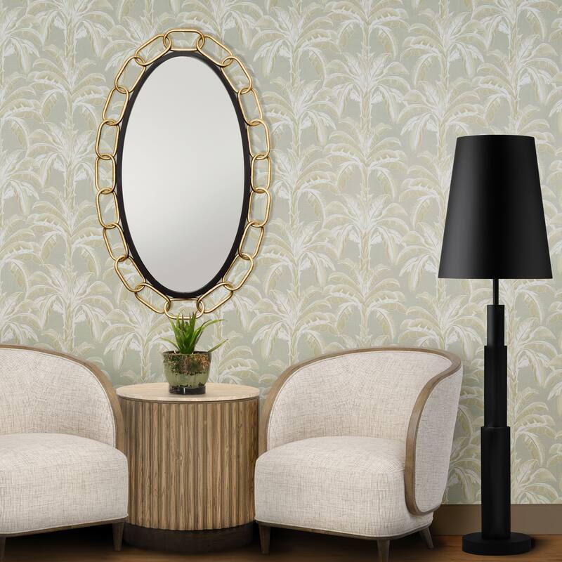 Varaluz Chains of Love Oval Wall Mirror