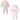 Hudson Baby Toddler Girls Plush Jumpsuits, Blush Rose