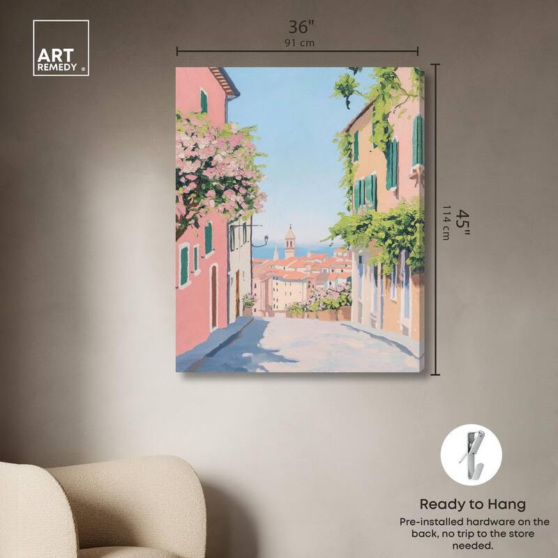 Adrift in Venice Canvas Coastal Prints by Art Remedy, Gallery Wrapped