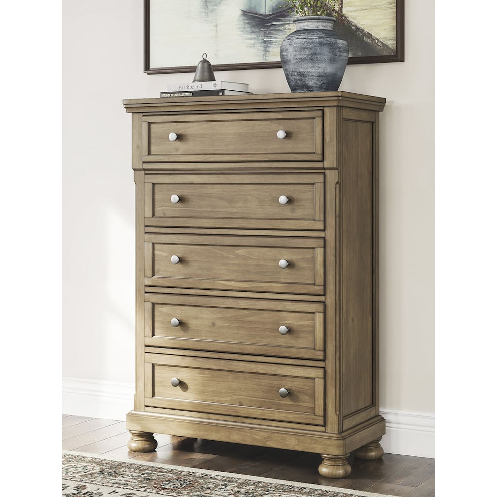 Signature Design by Ashley Glarrison Brown Chest of Drawers