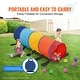 preview thumbnail 6 of 12, Kids Play Tunnel Tent for Toddlers, Colorful Pop Up Caterpillar Tunnel Toy for Baby or Pet, Collapsible Gift for Boy and Girl