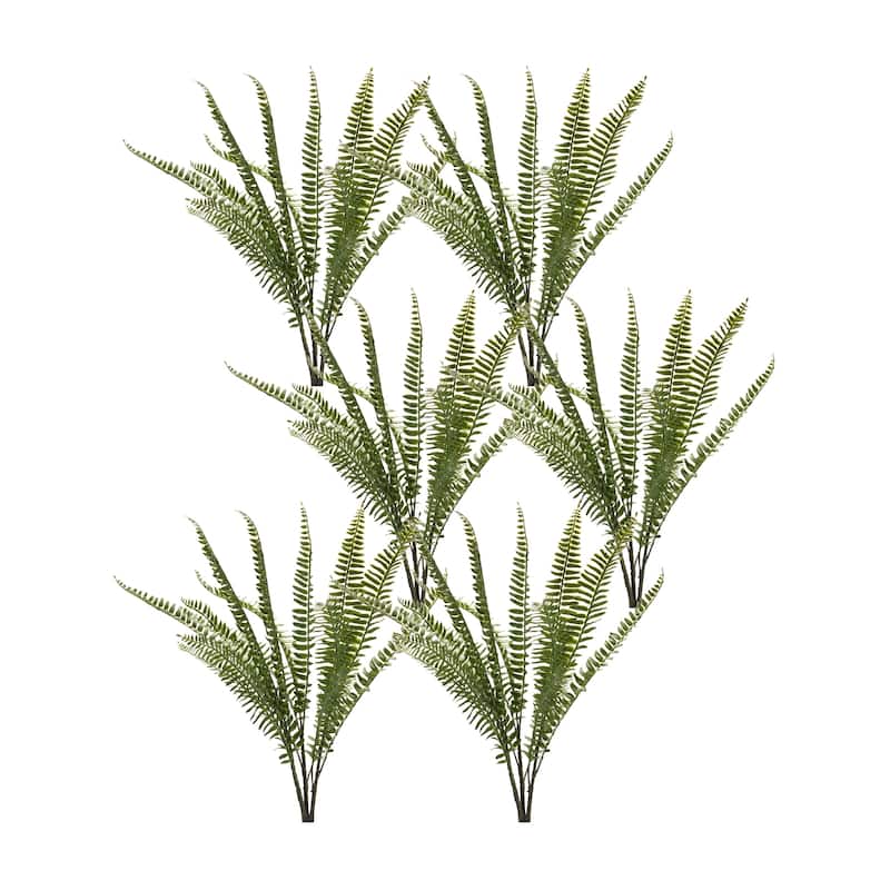 Fern Bush (Set of 6) - Green