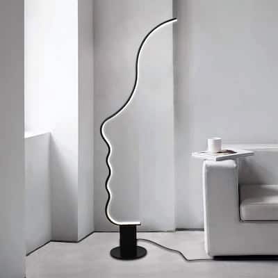 Modern Face LED Standing Floor Lamp