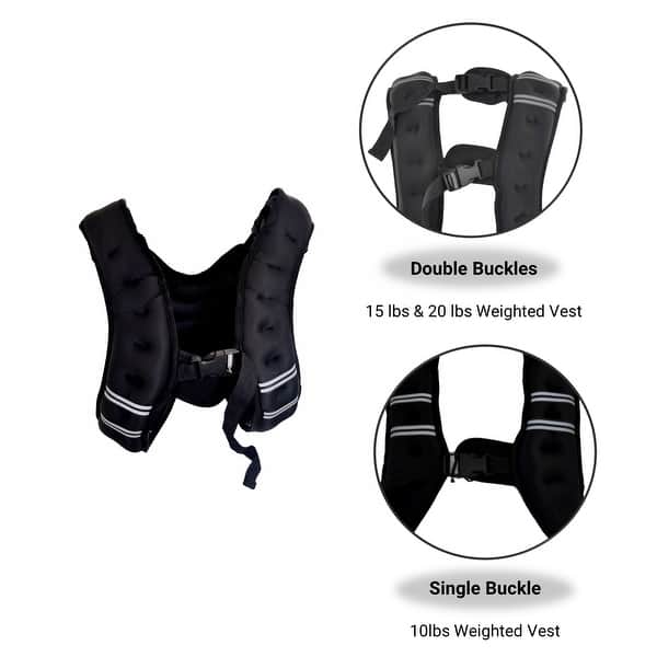 Adjustable Weighted Vest Women 40LBS Weighted Exercise Gym Sport