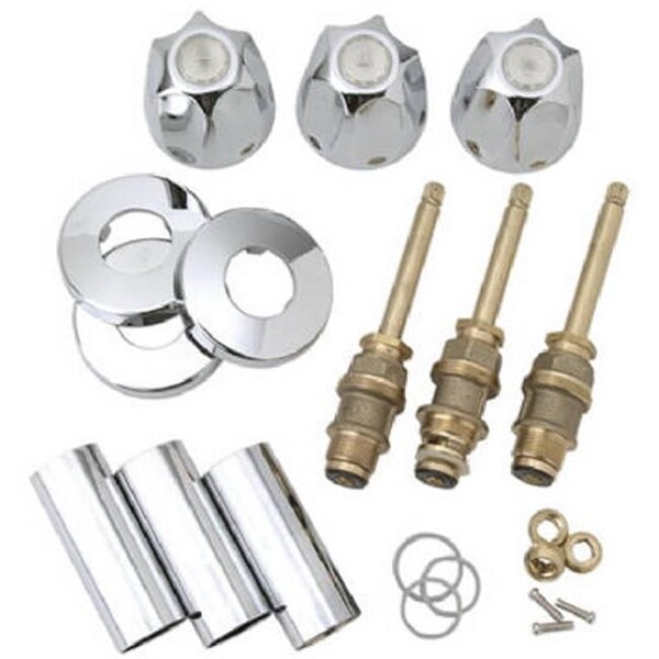 Brass Craft Sk0272 Price Pfister Chrome Tub Shower Kit