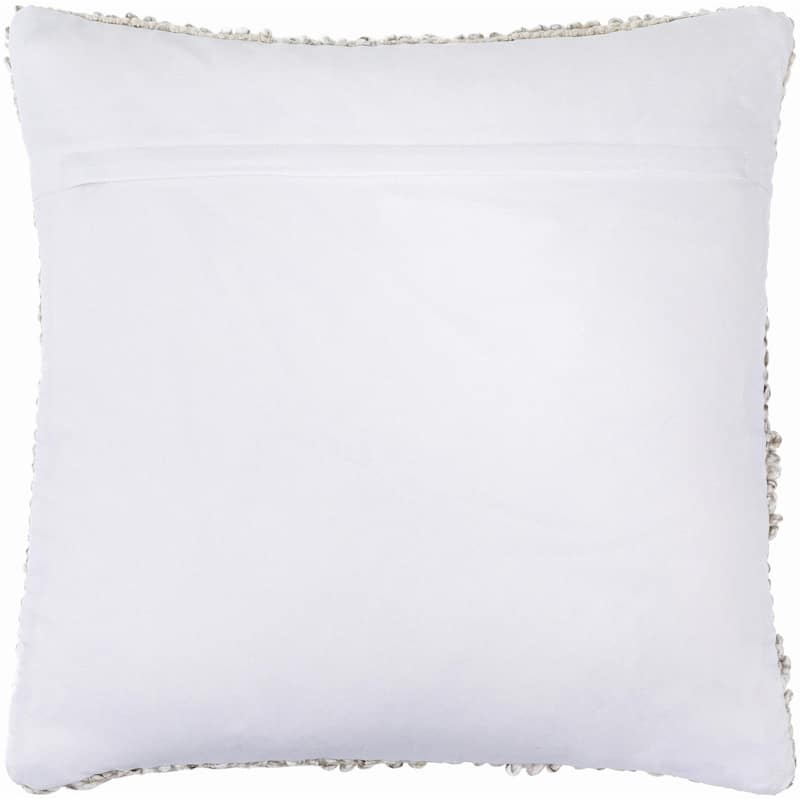 Kenia Farmhouse Solid Color Accent Pillow