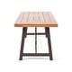 preview thumbnail 14 of 19, Torrens Outdoor Wicker/ Acacia Wood 7-piece Dining Set by Christopher Knight Home