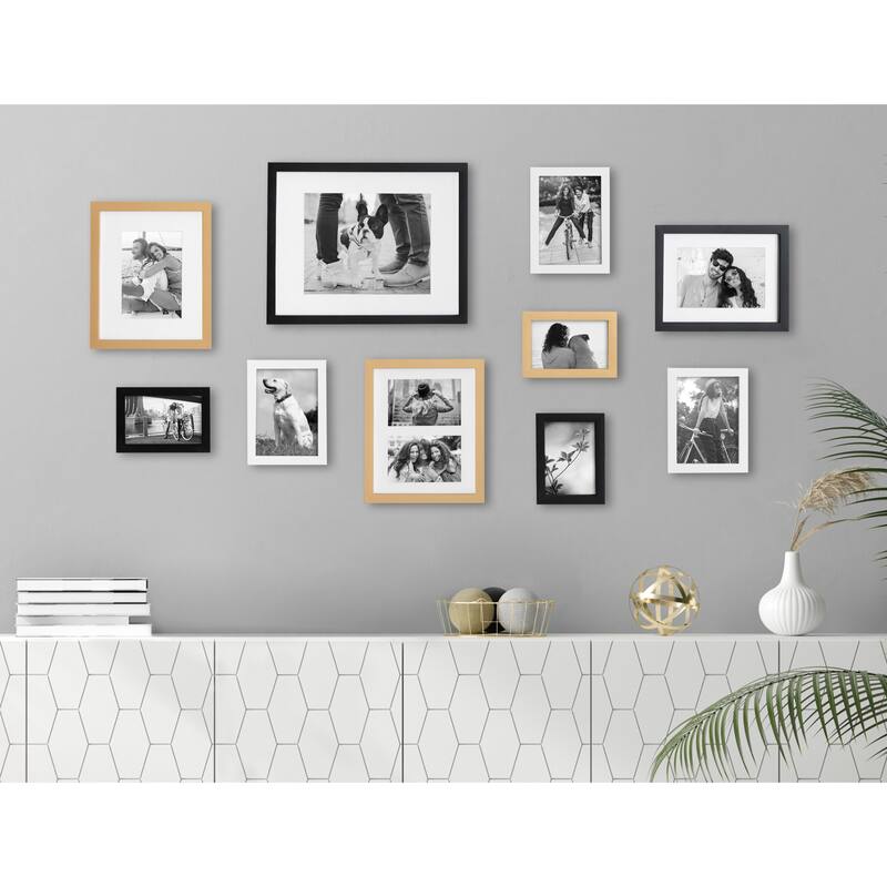 Kate and Laurel Gallery Wood Wall Frame Set