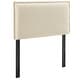 preview thumbnail 19 of 52, Camille Upholstered Striped Linen Blend Headboard