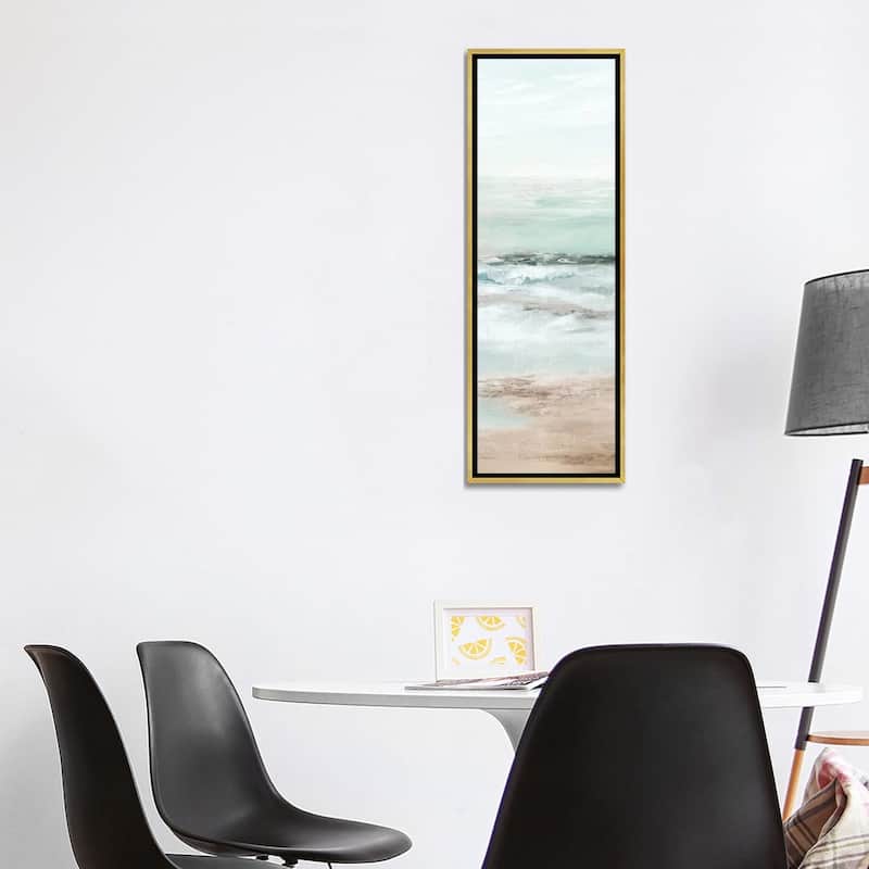 iCanvas "Turquoise Beach II" by Eva Watts Framed Canvas Print