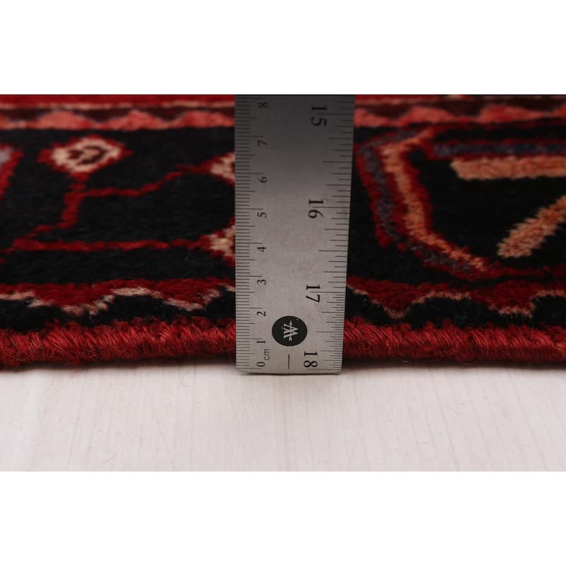 ECARPETGALLERY Hand-knotted Anadol Red Wool Rug - 3'6 x 9'4