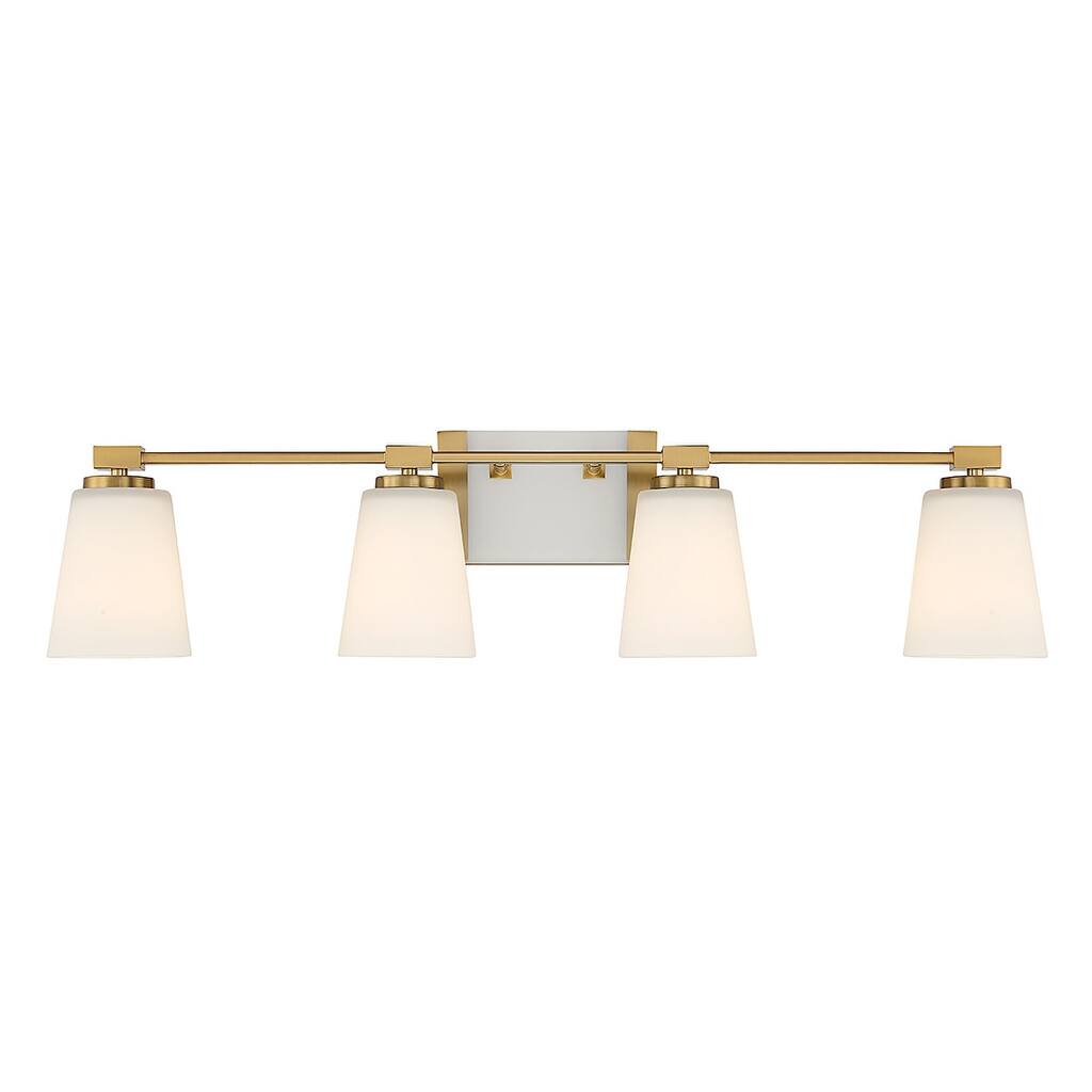 Savoy House 8-6901-4 Darby 4 Light 34" Wide Vanity Light