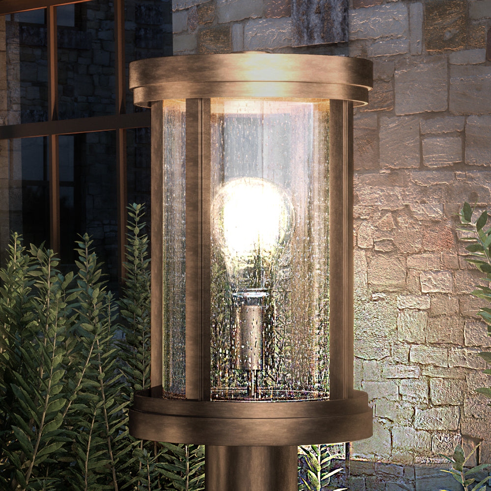 Luxury Nautical Post Light 15 H x 8 W with Coastal Style Antique Brass by Urban Ambiance On Sale Bed Bath Beyond 35803549