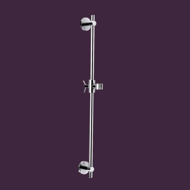 Chrome Bathroom Handheld Slide Bar Heavy Duty Brass | Renovator's Supply