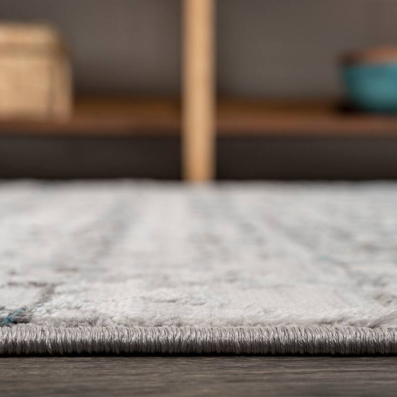 JONATHAN Y Ethan Faded Trellis Area Rug
