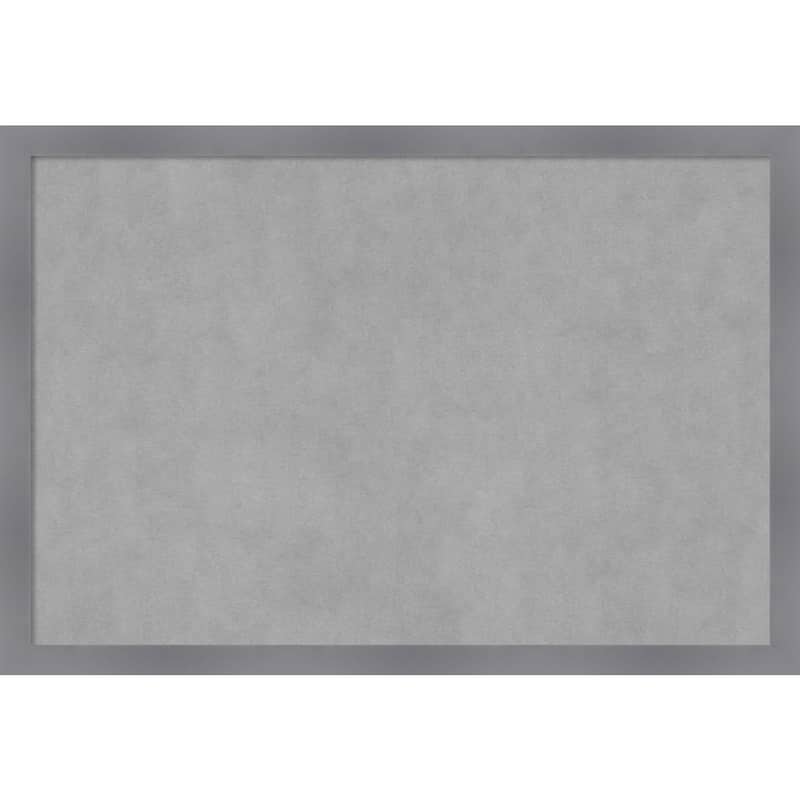 Amanti Art Edwin Grey Framed Magnetic Board