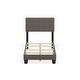 preview thumbnail 28 of 41, Taylor & Olive Tuxbury Upholstered Twin Platform Bed
