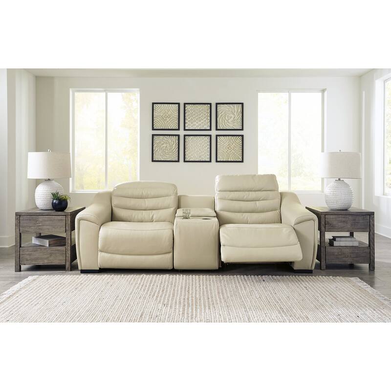 Signature Design by Ashley Center Line Power Reclining Sofa - 97"W x 40"D x 35"H