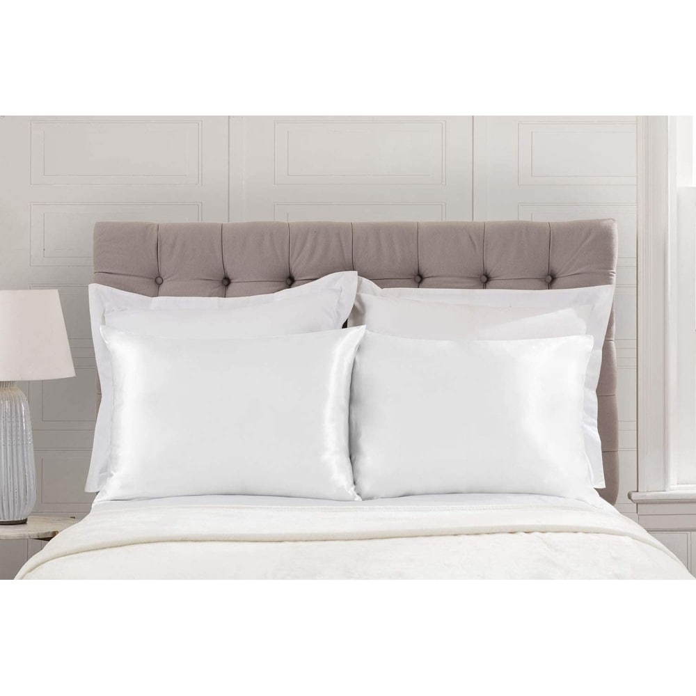 Satin pillowcases at bed bath and beyond sales