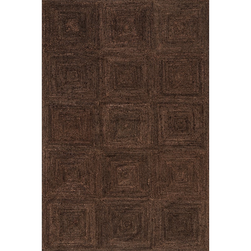 Juniper Tiled Jute Area Rug