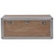 preview thumbnail 5 of 8, vidaXL Storage Box Solid Fir Wood 35.8"x20.5"x15.7" Brown