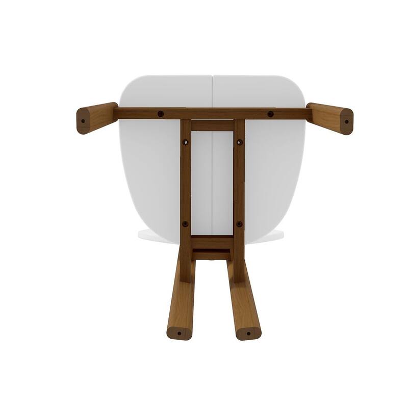 Manhattan Comfort Mid-Century Gales 70.87 Dining Table Set