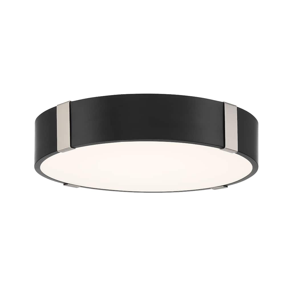 Designers Fountain EV1572C3 Eight 15" Wide Integrated LED Flush Mount