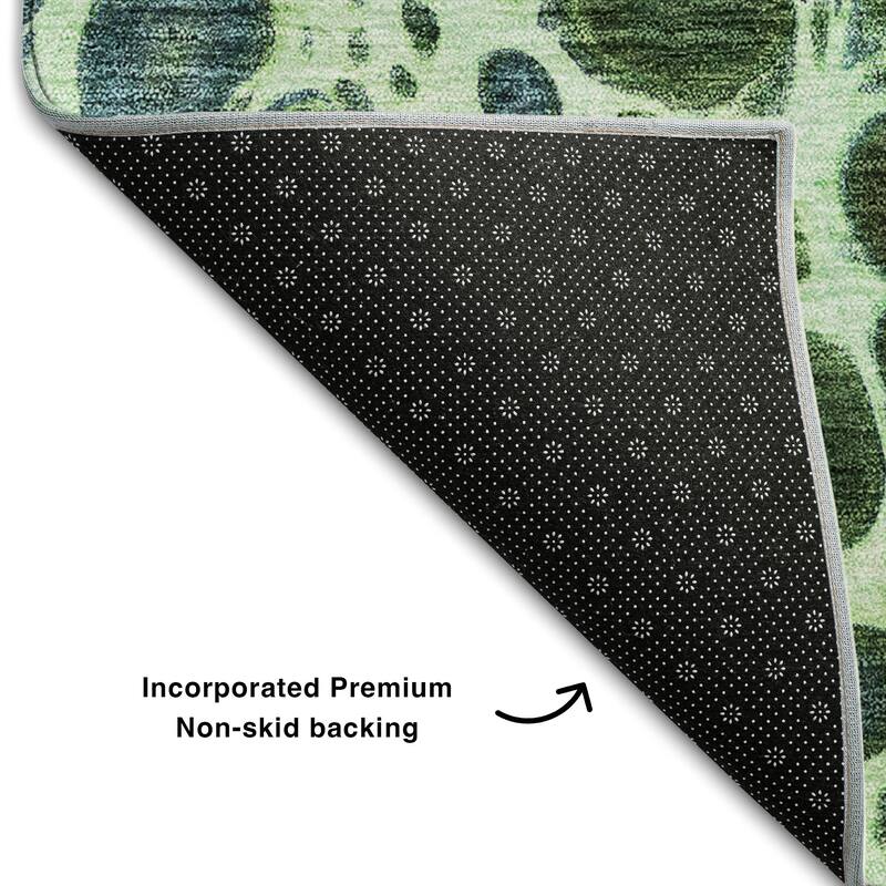 Premium Washable Super Soft Abstract Ombre Mayfield Rug